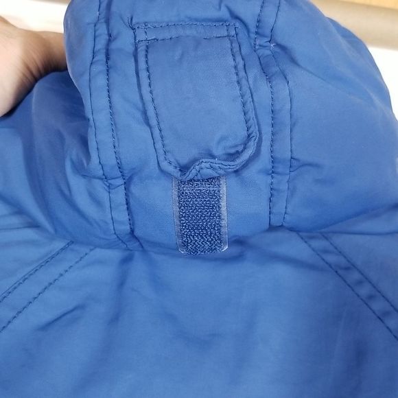 Gap 18/24 Months Blue Gray Winter Jacket Long Sleeve Full Zip With Snaps - Picture 5 of 8